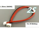 Li-Po Battery Balance Charging Extension Wire Cable 20cm 2S 3S 4S
