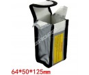 64x50x125mm Three-dimensional RC Fireproof Lipo Battery Bag