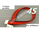 Li-Po Battery Balance Charging Extension Wire Cable 20cm 4S