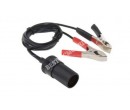 12V Car Cigarette Lighter Battery Clip Adapter Cable