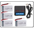 BM-801 3.7V 4in1 Charger With Battery 