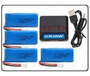 BM-806 3.7V 4in1 Charger With Battery