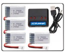 BM-821 3.7V 300mAh 4in1 Charger With Battery
