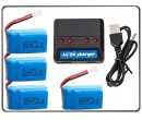 BM-830 3.7V 600mAh 4in1 Charger With Battery