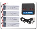 BM-842 3.7V 600mAh 4in1 Charger With Battery